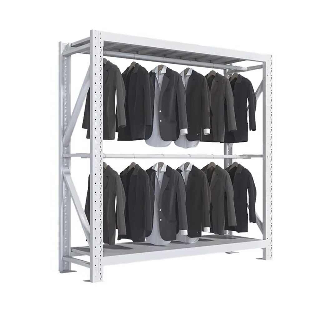 Corrosion Protection Garment Rack for Clothes Storage Hanging Coats Apparel