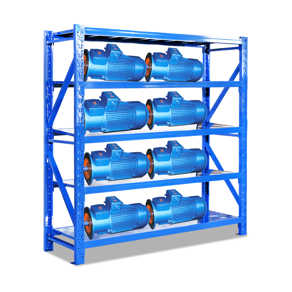 Medium-Duty Anti-Rust Steel Stacking Shelves for Factory & Warehouse Use