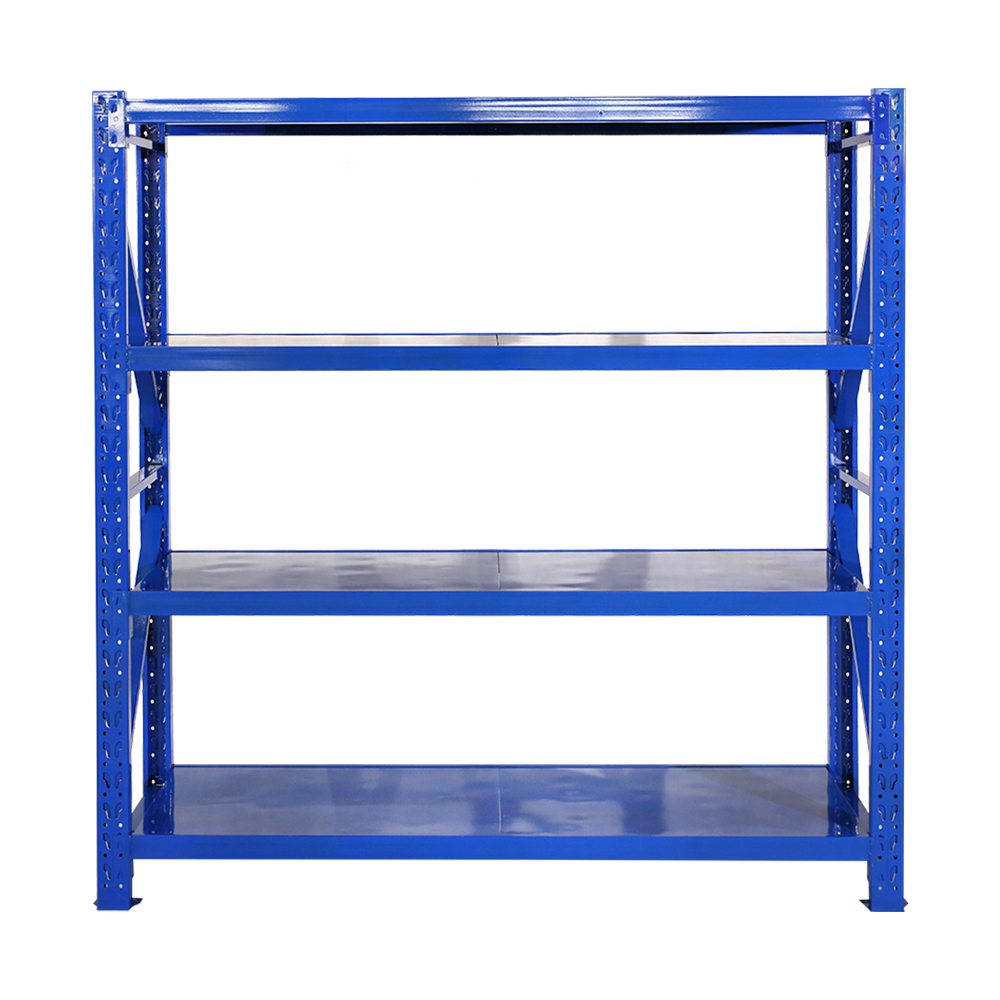 Medium-Duty Anti-Rust Steel Stacking Shelves for Factory & Warehouse Use
